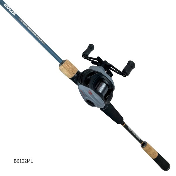 KULIA  SHORE  VERSATILE  SET【2ピースルアーロッドとライン付ベイトリールのセット】